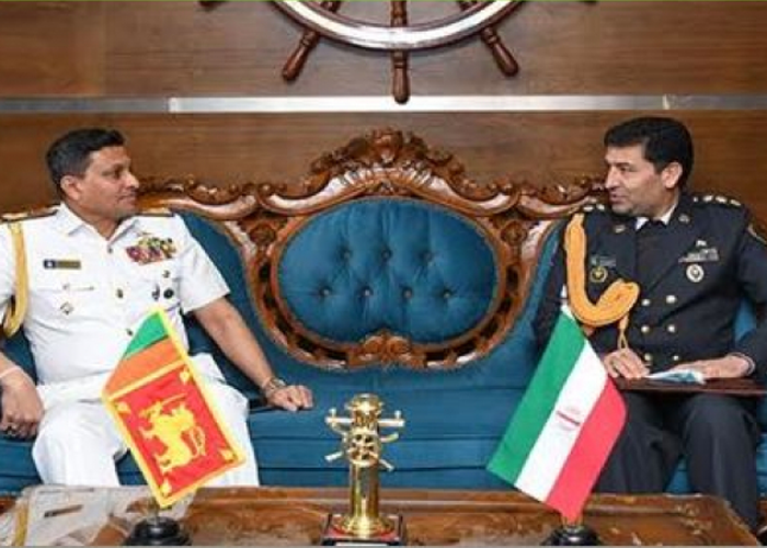 ඉරාන ආරක්‍ෂක උපදේශක නාවික හමුදාධිපති හමුවෙයි