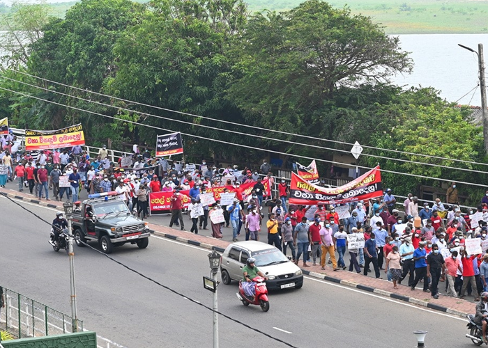 සමාජවාදී තරුණයින්ගේ විරෝධතාව අවසන්