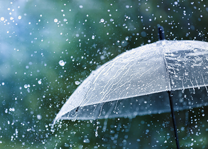 බස්නාහිර වෙරළබඩ ප්‍රදේශවල වැසි ස්වල්පයක්