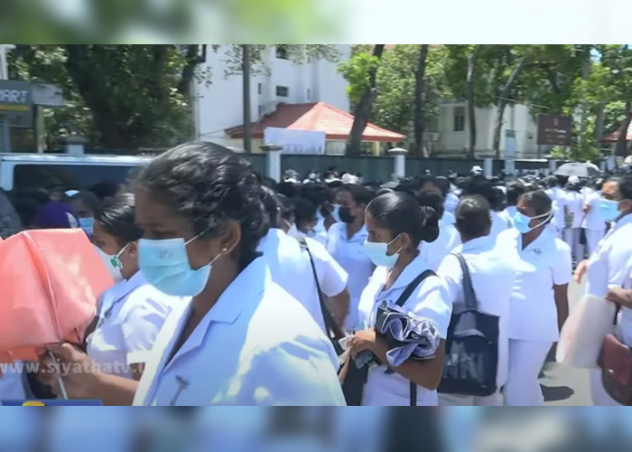 පවුල් සෞඛ්‍ය සේවිකාවන් දිවයින පුරා වර්ජනයක
