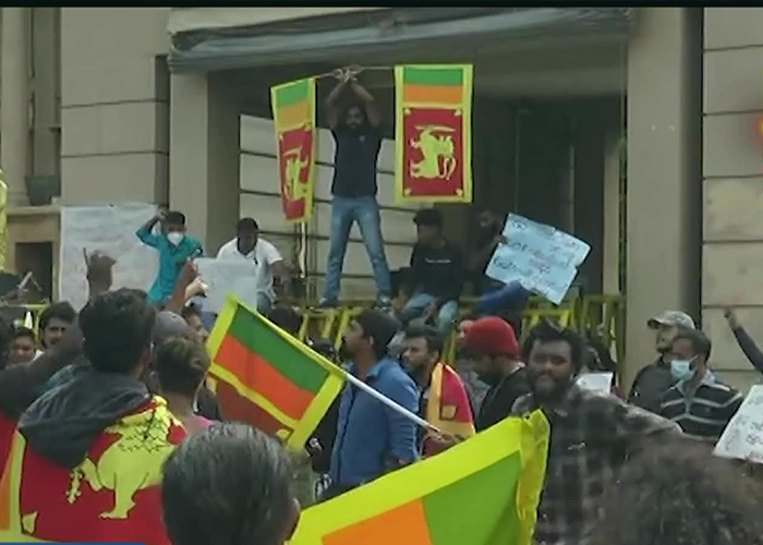 ගාලු මුවදොර විරෝධතාවය සිව්වන දිනටත්