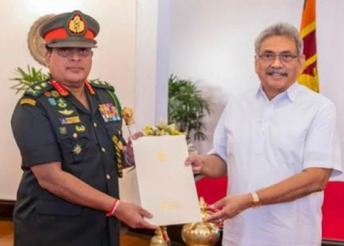 ජෙනරාල් ශවේන්ද්‍ර සිල්වා ආරක්ෂක මාණ්ඩලික ප්‍රධානි ධූරයට