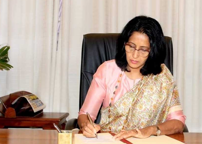 නව විදේශ ලේකම් වැඩ භාරගනී