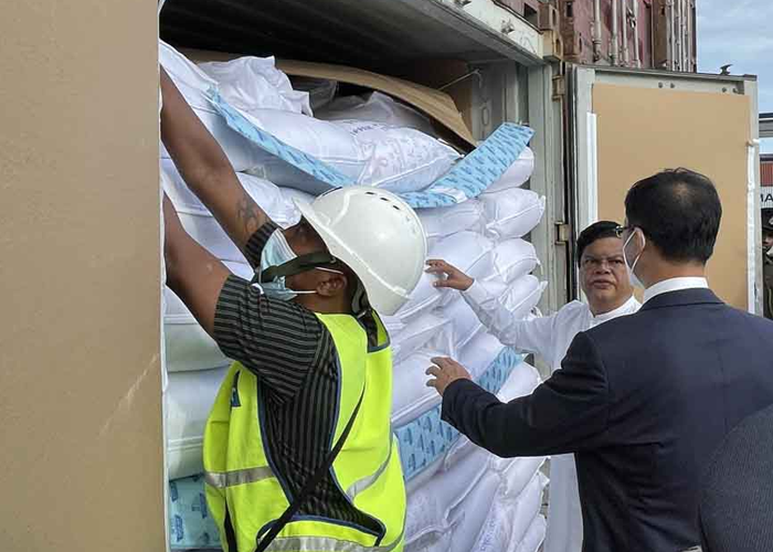චීනයේ සහල් පරිත්‍යාගය ශ්‍රී ලංකාවට