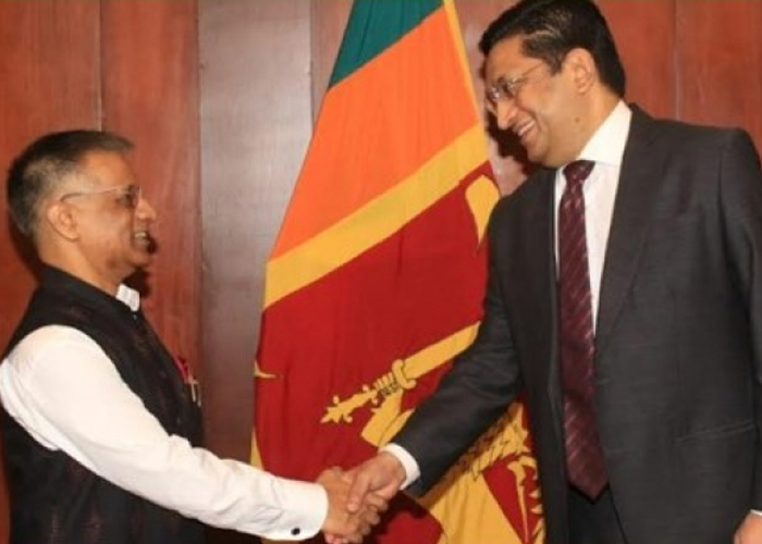 ඉන්දීය මහ කොමසාරිස් විදේශ කටයුතු අමාත්‍යවරයා හමුවෙයි