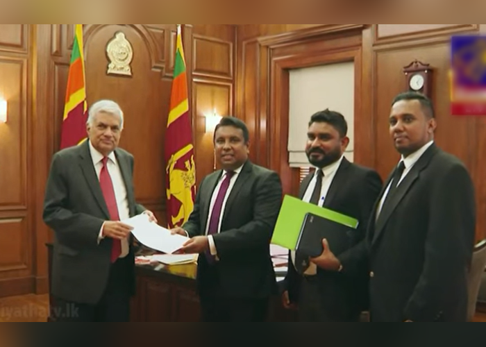 සමරිසි අයිතීන් වෙනුවෙන් ගෙන ආ සංශෝධනය ජනපති අතට