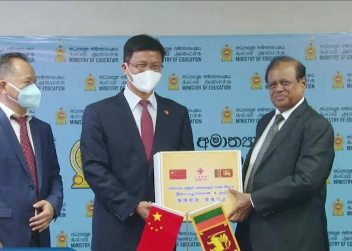 චීනයෙන් සහල් මෙට්‍රික් ටොන් 5,000ක ආධාරයක්