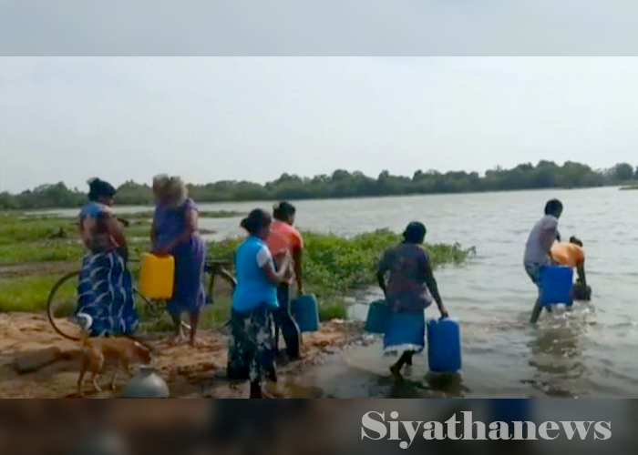 වතුර නැතුව හඬා වැටෙන තවත් ගමක්
