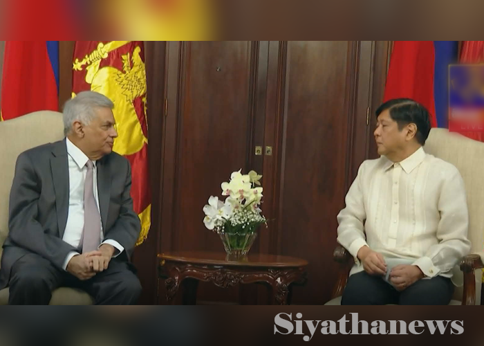 ජනපති රනිල්, පිලිපීන ජනපති හමුවෙයි