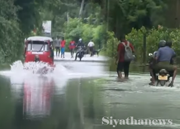 අයහපත් කාලගුණය හේතුවෙන් ප්‍රදේශ කිහිපයකටම අහිතකර බලපෑම්