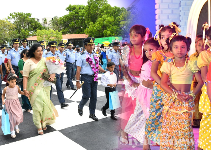 ලෝක ළමා දින සැමරුම රත්මලාන ගුවන් හමුදා කෞතුකාගාරය පරිශ‍්‍රයේ දී