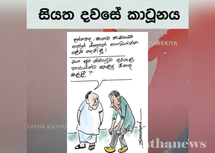 සියත දවසේ කාටූන්