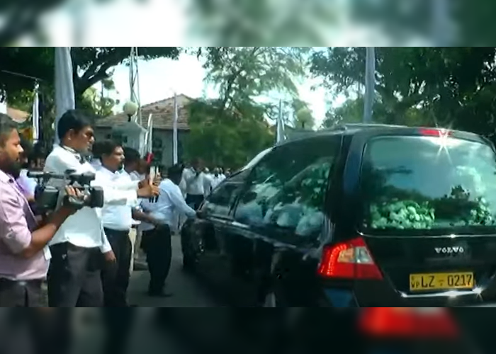 නිහාල් නෙල්සන් මහතාගේ දේහය ශ්‍රී ලංකා ගුවන් විදුලි සංස්ථාවට