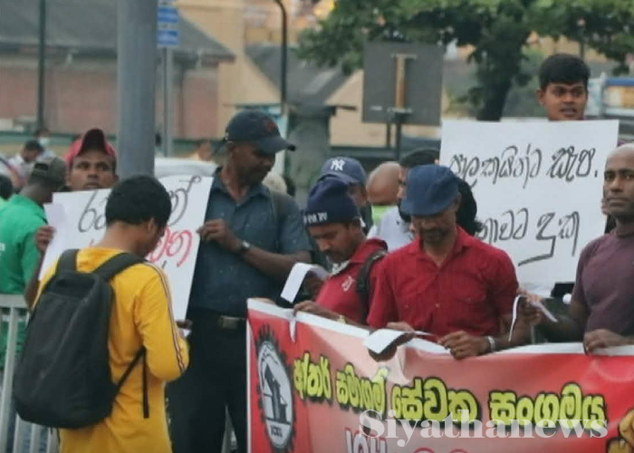අදත් ප්‍රදේශ කිහිපයක විරෝධතා