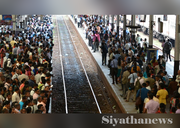 අදත් දුම්රිය ධාවනය අඩාලයි – මගීන් දැඩි අපහසුතාවයට
