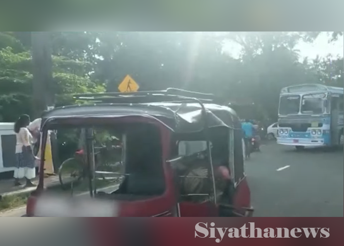 ලංගම පෞද්ගලික බස් රේස් එකෙන් දෙදෙනෙකුට බරපතළ තුවාල