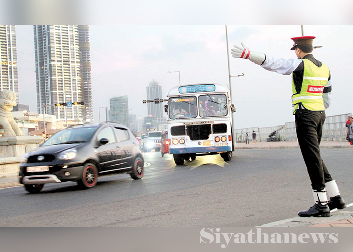 කොළඹ පාරවල් වැහෙන්නෙ මෙහෙමයි – පොලීසියෙන් දැනුම්දීමක්