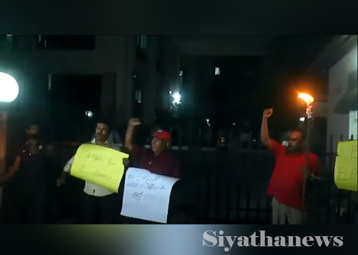 තැපැල් ඡන්දය කල් දැමීමට එරෙහිව කොමිසම ඉදිරිපිට විරෝධයක්
