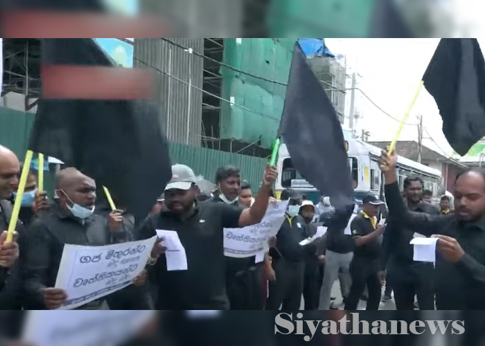 විදුලි බිලට එරෙහිව මහජන විරෝධතා
