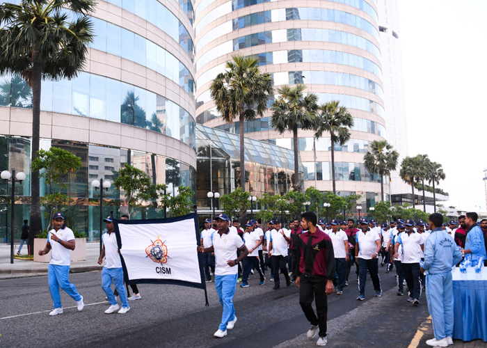 ජාත්‍යන්තර හමුදා ක්‍රීඩා කවුන්සල (CISM) දින ධාවනයේ සංවිධාන දායකත්වය මෙවර ගුවන් හමුදාවෙන්