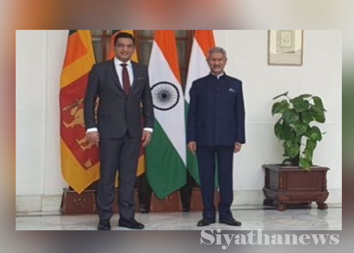 විදේශ ඇමති ඉන්දීය විදේශ කටයුතු අමාත්‍යවරයා හමුවෙයි