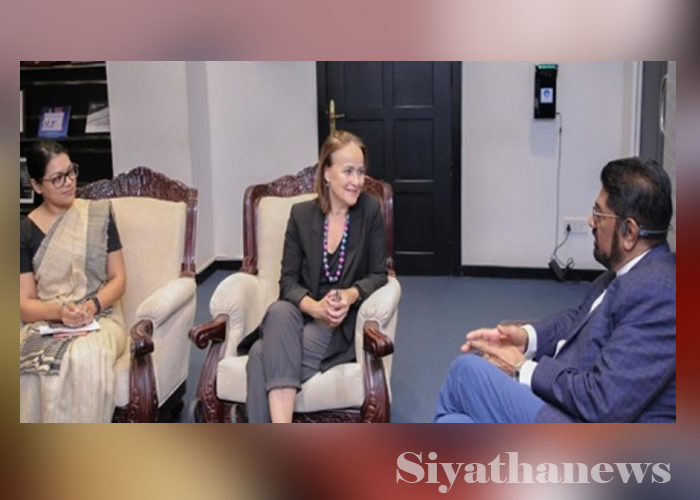 සෞඛ්‍ය ඇමති හා නෙදර්ලන්ත තානාපතිනි අතර හමුවක්