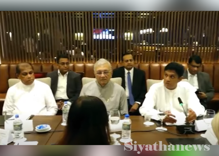 ලංකාව ගොඩගන්න ජාත්‍යන්තරයෙන් සහය ඉල්ලන සජිත්