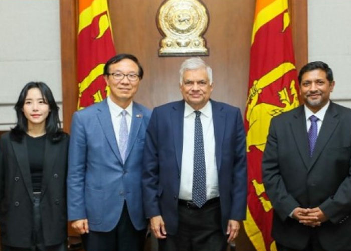 දකුණු කොරියානු තානාපතිවරයා ජනපති හමුවෙයි