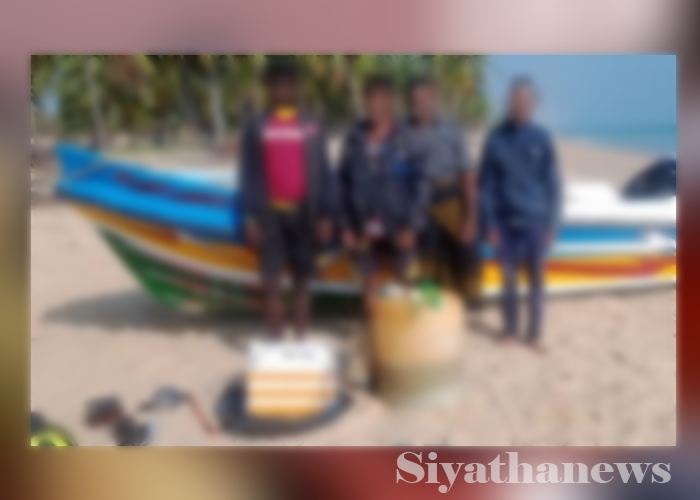 නීති විරෝධී ධීවර කටයුතු සිදුකළ පුද්ගලයින් 12 ක් නාවික හමුදා භාරයට