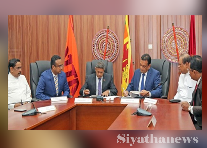 විදේශ රැකියා ඉලක්ක කරගත් වෘත්තීය පුහුණු වැඩසටහනකට ගිවිසුම්