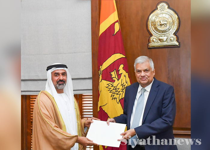 ජනපතිට එක්සත් අරාබි එමීර් රාජ්‍යයෙන් ආරාධනයක්
