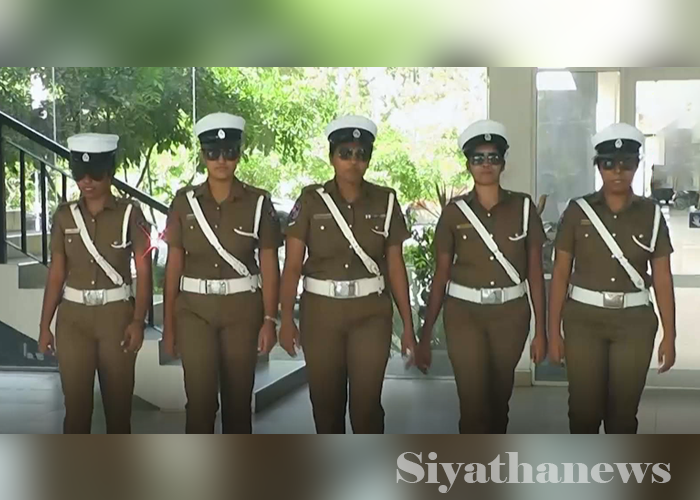 රථවාහන පරික්ෂාව සඳහා කාන්තා පොලිස් නිලධාරිනියන් 8 දෙනෙක්