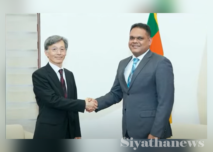 IMF නියෝජ්‍ය කළමනාකාර අධ්‍යක්ෂ සහ ඇමති ෂෙහාන් අතර හමුවක්