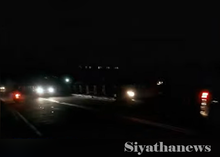 බෙන්තොට පාලමේ වීදි ලාම්පු අක්‍රීයයි