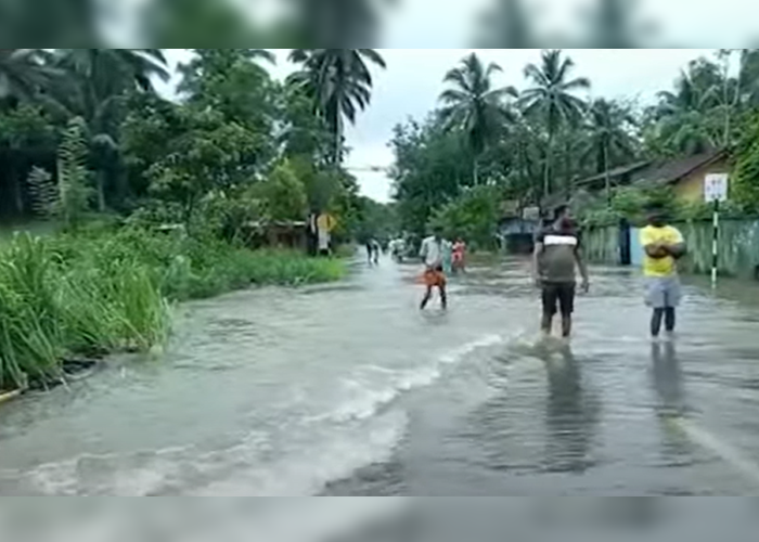 කළුතර පහත් බිම් රැසක් ජලයෙන් යටවෙයි
