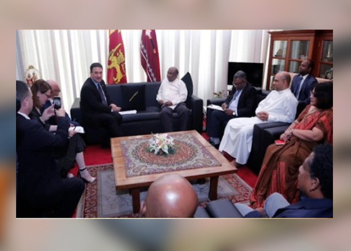 රුමේනියානු රාජ්‍ය ලේකම්වරයා කථානායක හමුවෙයි