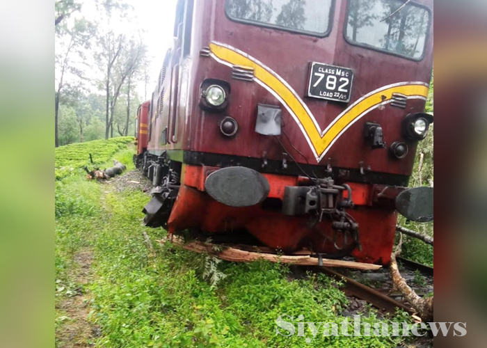 වටගොඩ සහ තලවකැලේ අතර දුම්රිය පීලිපැනීමක්