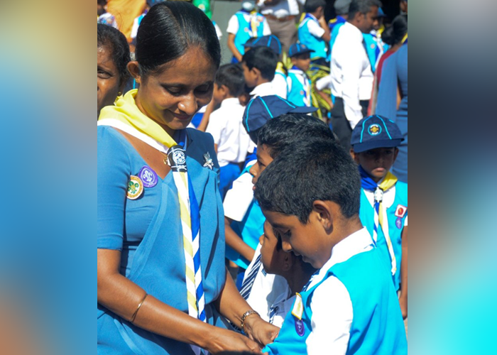 මිනුවන්ගොඩ නාලන්දා විද්‍යාලයට නවක සිඟිති බාලදක්ෂයින්