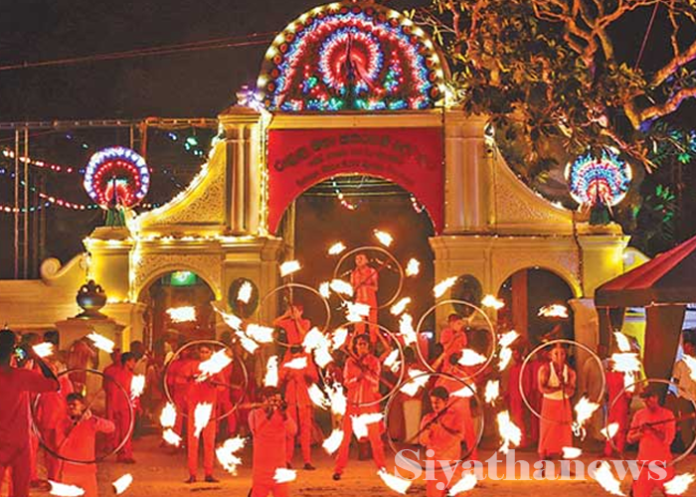 කතරගම ඇසළ පෙරහැර මංගල්‍යය සාර්ථකව නිමාවට පත්වෙයි