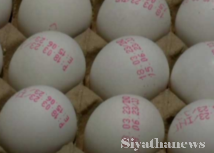 ආනයනික බිත්තරවල ලේබල් ඉවත් කිරීමේ ජාවාරමක්