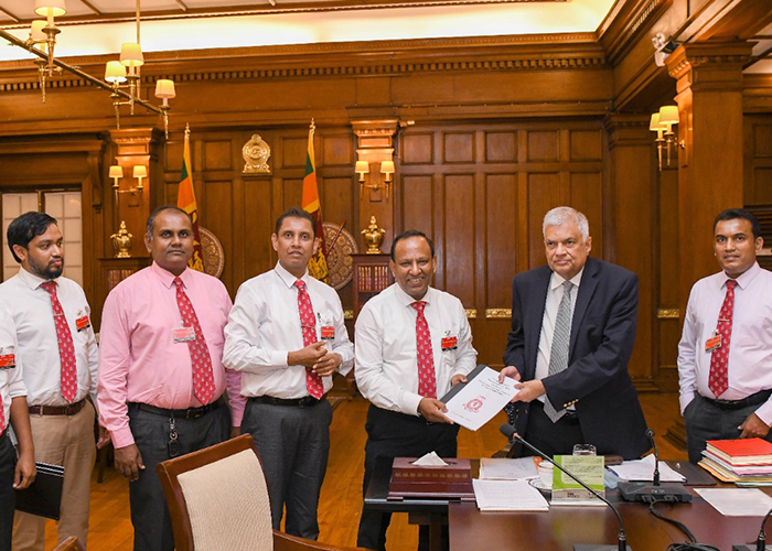 රජයේ වෛද්‍ය නිලධාරීන්ගේ සංගමය සහ ජනපති අතර හමුවක්