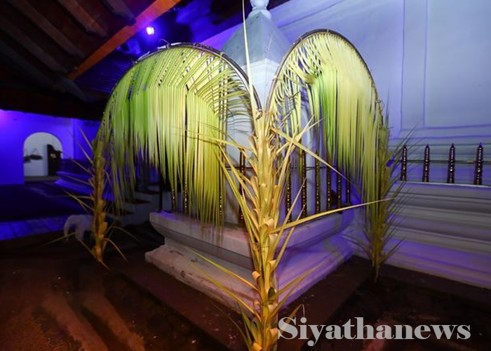 මහනුවර සිව් මහා දේවාලවල කප් සිටුවීම අද