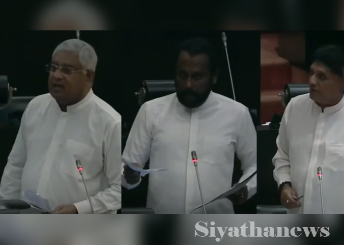 අදත් පාර්ලිමේන්තුවේ දී පාස්කු ප්‍රහාරය පිළිබඳ වාද විවාද(VIDEO)