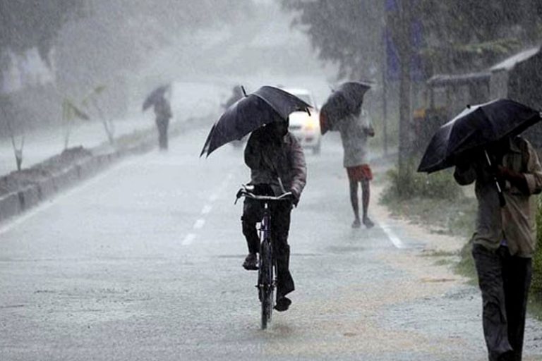 අද පස්වරු 2න් පසු තද වැසි