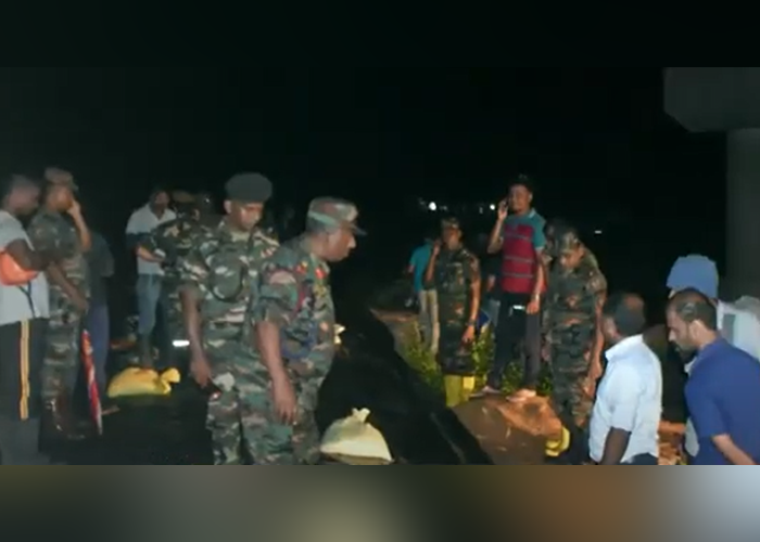 මාතරට සහන සපයන්න යුද්ද හමුදා භටයින් 600ක්