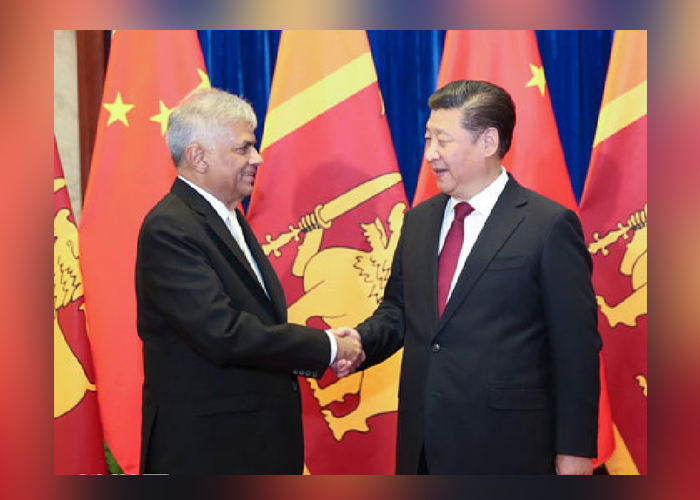 ජනපති රනිල් සහ චීන ජනපති අතර හමුවක්