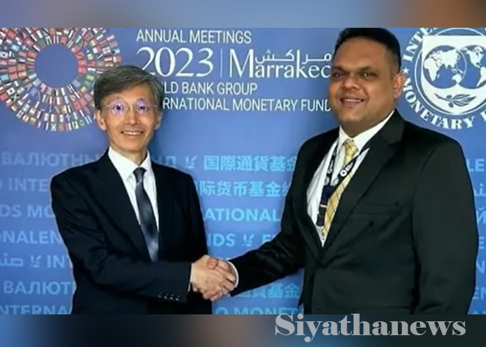 IMF නියෝජ්‍ය කළමණාකාර අධ්‍යක්ෂකගෙන් සහතිකයක්(VIDEO)