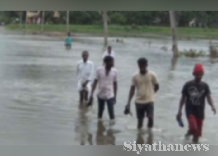 අධික වර්ෂාව සමග ගංගා කිහිපයක ජල මට්ටම ඉහළට