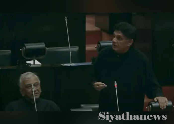 විපක්ෂය කළු ඇඳුමෙන් පාර්ලිමේන්තුවට