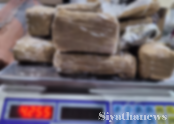 කෝටි 6 ක හෂීශ් අත්අඩංගුවට